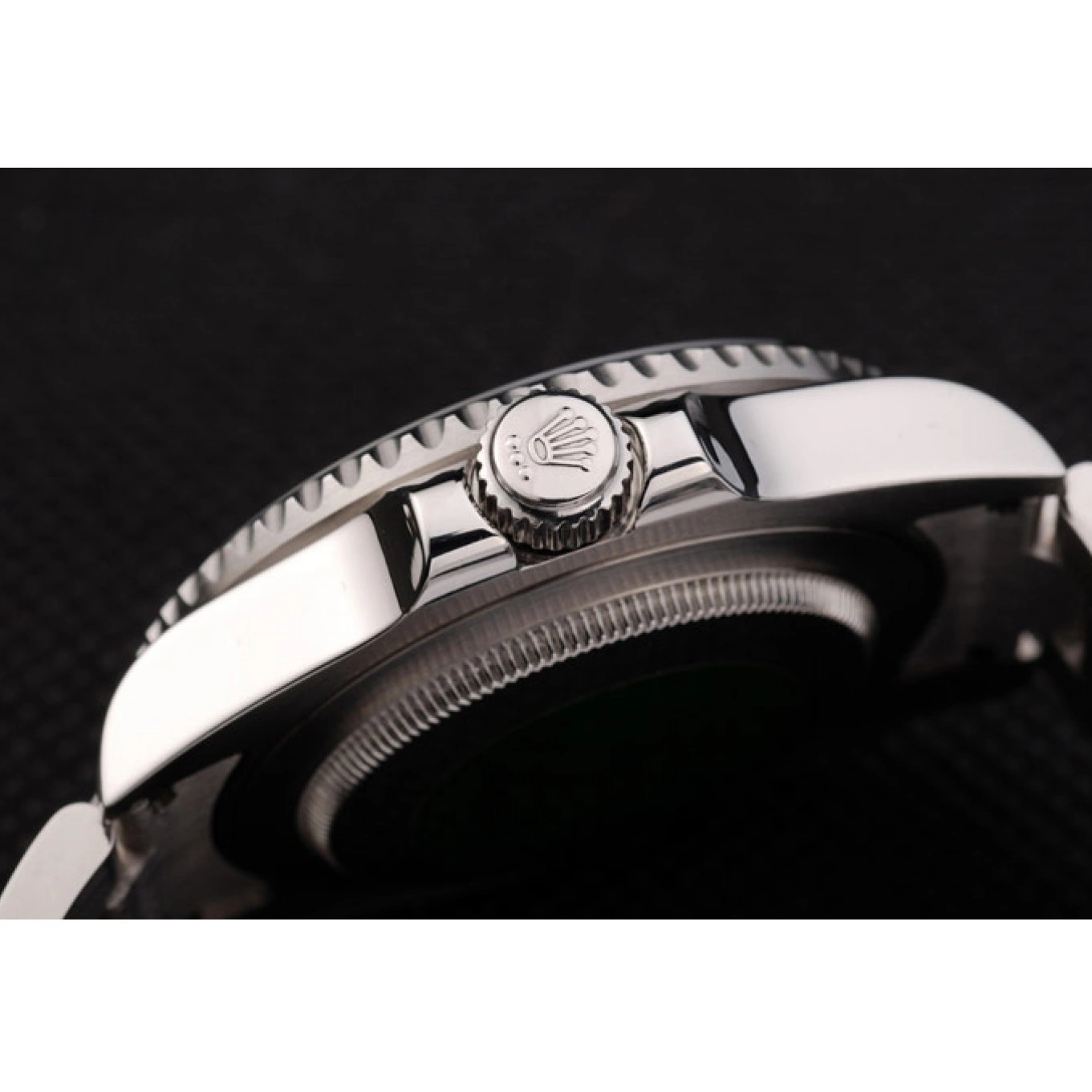 Good copy rolex watches Black Rolex Bezel Ceramic 98235 Black Dial Submariner 0816
